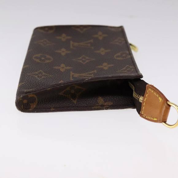 LOUIS VUITTON Monogram Bucket PM Accessory Pouch LV Auth 107905 - Picture 4 of 16